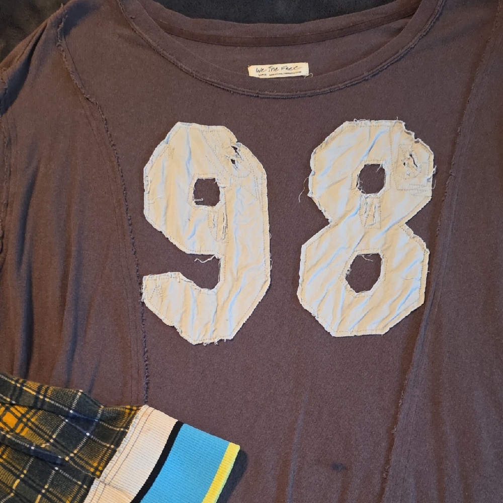We The Free Dark Brown Tee